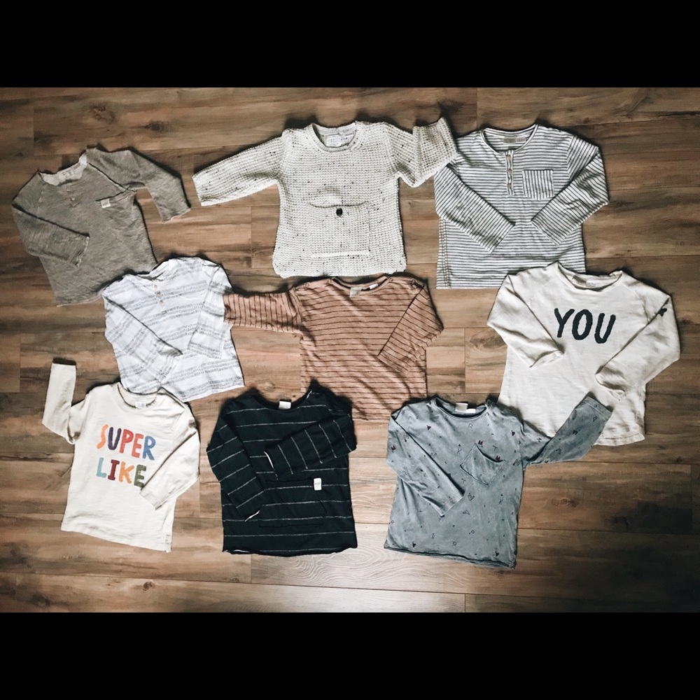 SOLD! Zara Bundle Tops Size 2/3